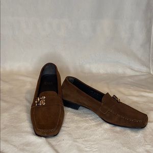 Stuart Weitzman Brown Loafers